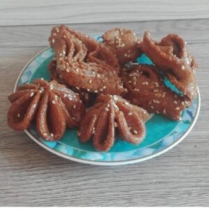 Rezept für Vollwert-“Chebakia“: marokkanisches Honiggebäck ohne zucker